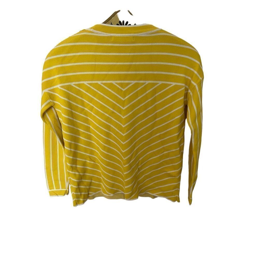 Karen Millen striped crewneck sweater sz xs - Picture 3 of 8